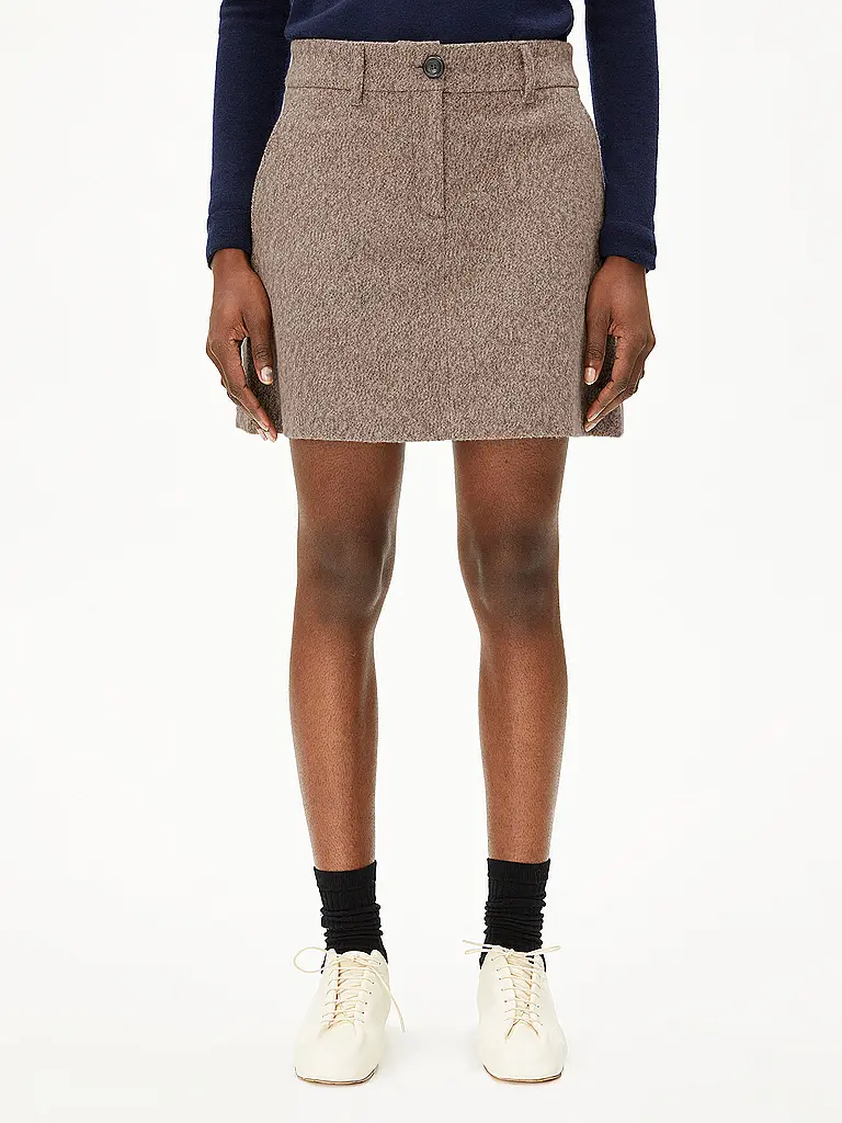 ARMEDANGELS | Jupe business HANNAAHLA | Camel
