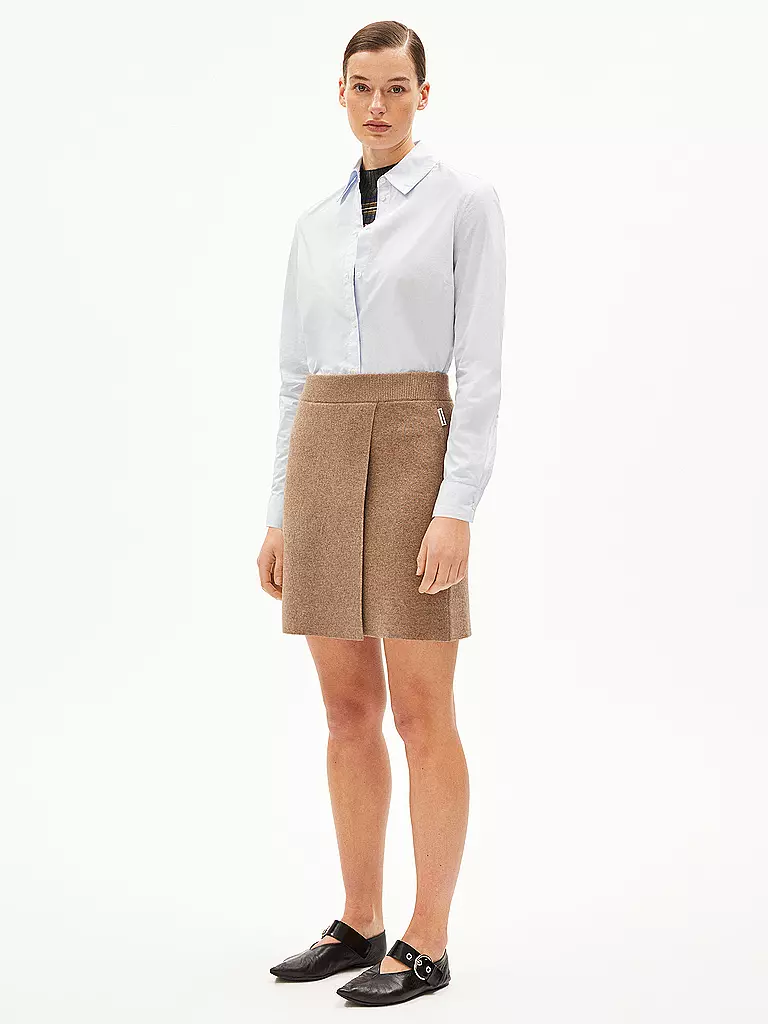 ARMEDANGELS | Jupe en tricot DARLAA | camel