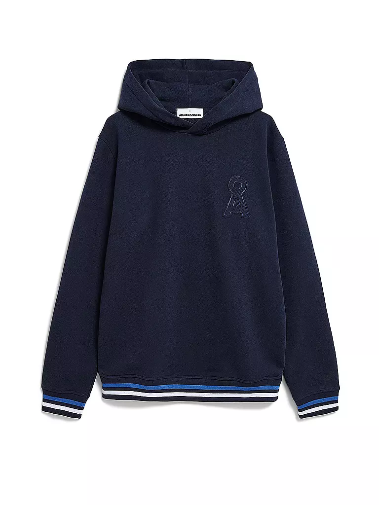 ARMEDANGELS | Kapuzensweater - Hoodie NAAVO AW COLLEGE | Bleu