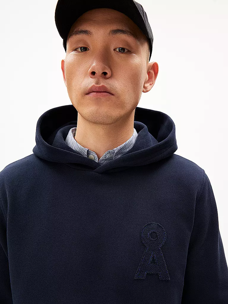ARMEDANGELS | Kapuzensweater - Hoodie NAAVO AW COLLEGE | Bleu