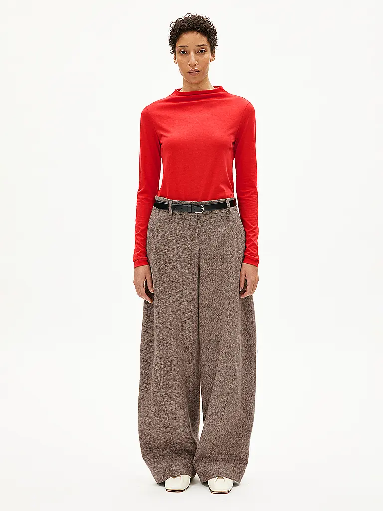 ARMEDANGELS | Langarmshirt CALUNAA | Rouge