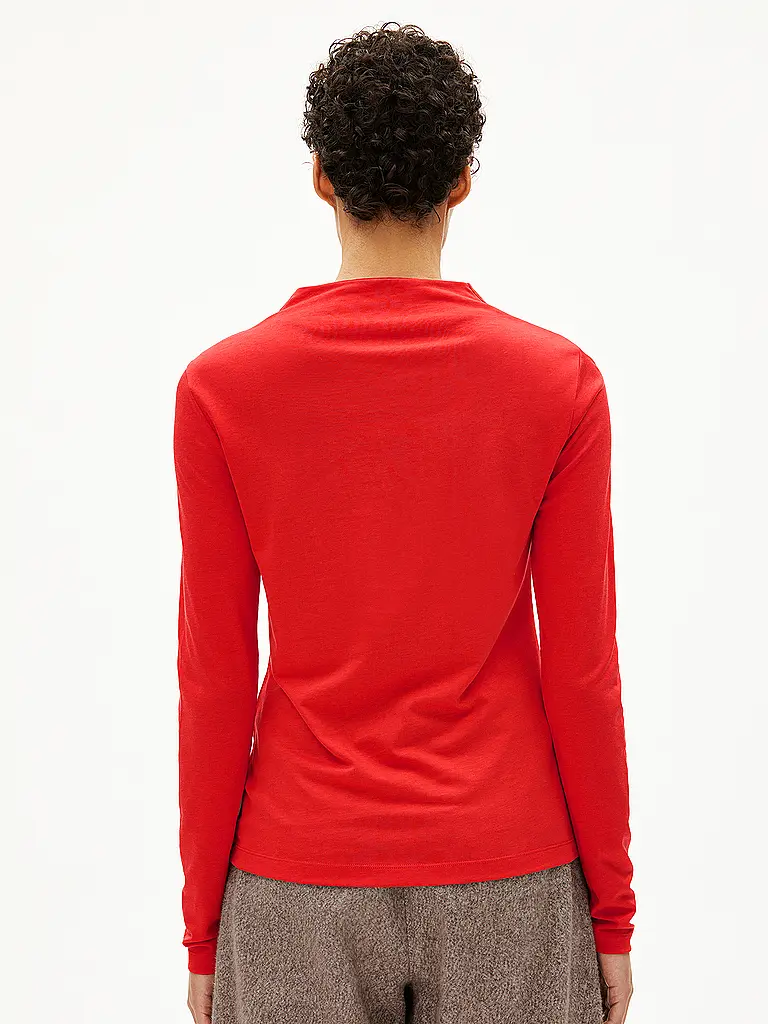 ARMEDANGELS | Langarmshirt CALUNAA | Rouge