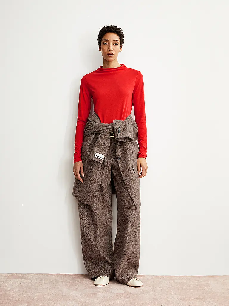 ARMEDANGELS | Langarmshirt CALUNAA | Rouge