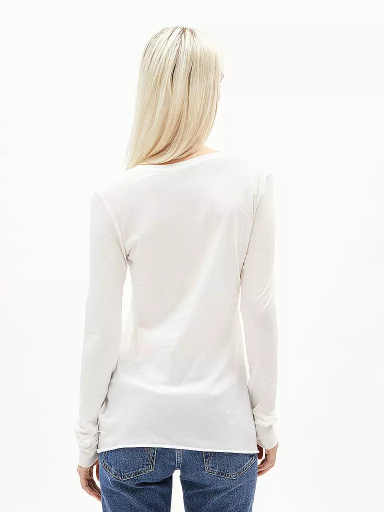 ARMEDANGELS | Langarmshirt EINIAARA | weiss
