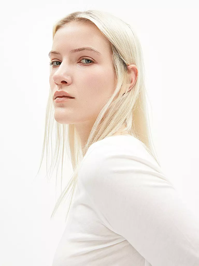 ARMEDANGELS | Langarmshirt EINIAARA | weiss