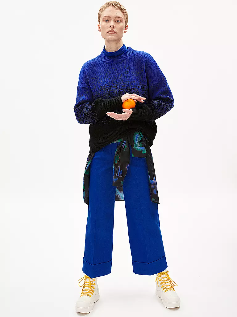 ARMEDANGELS | Marlenehose 7/8 GEORGETAA | Bleu