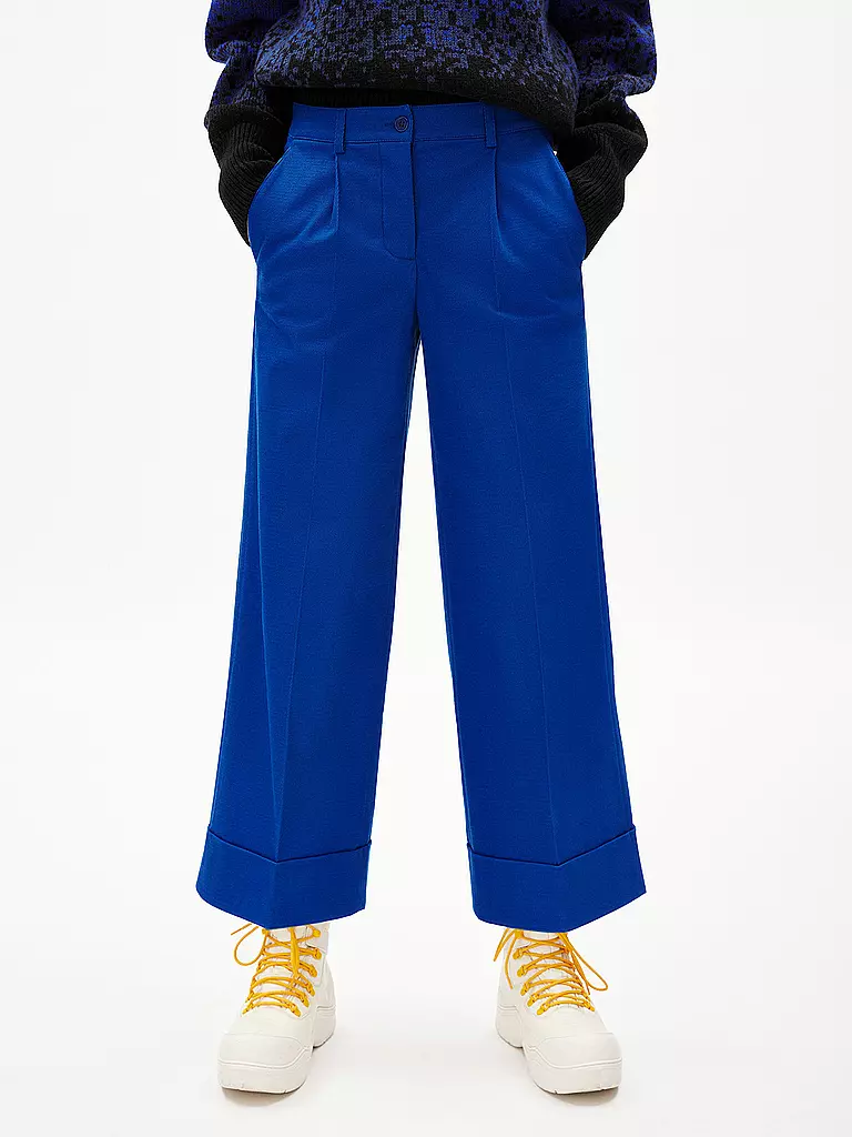 ARMEDANGELS | Marlenehose 7/8 GEORGETAA | Bleu