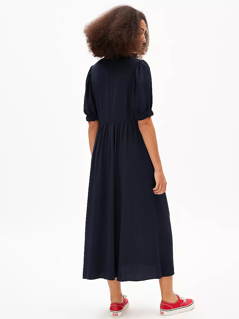 ARMEDANGELS | Midikleid DIALAA | Bleu foncé