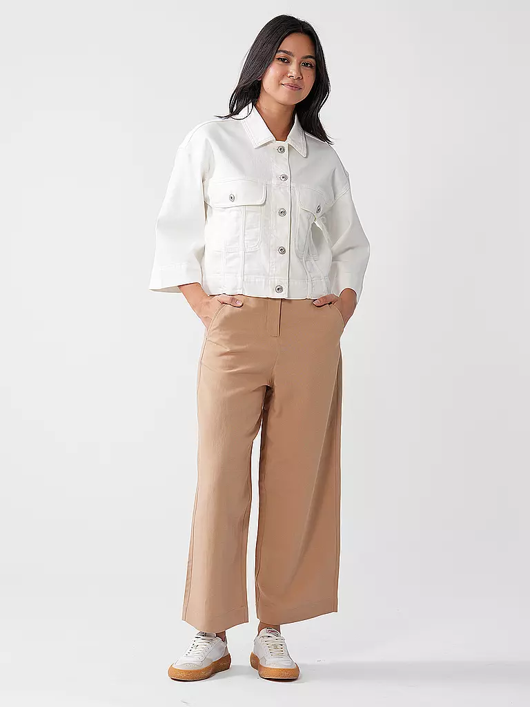 ARMEDANGELS | Pantalon de tailleur 7/8 CAARUNUS | camel