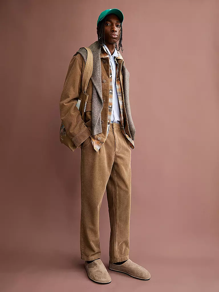 ARMEDANGELS | Pantalon en velours côtelé ARAANIO | camel