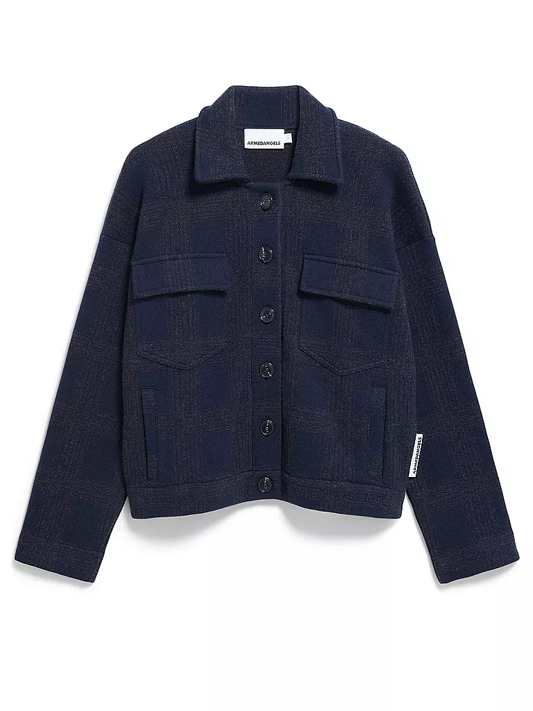 ARMEDANGELS | Petite veste JOAALISON | Bleu foncé