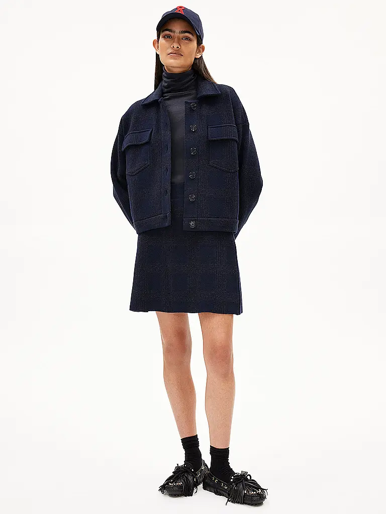 ARMEDANGELS | Petite veste JOAALISON | Bleu foncé