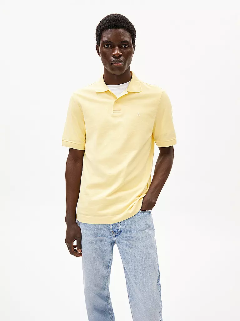 ARMEDANGELS | Poloshirt MAARIO | gelb