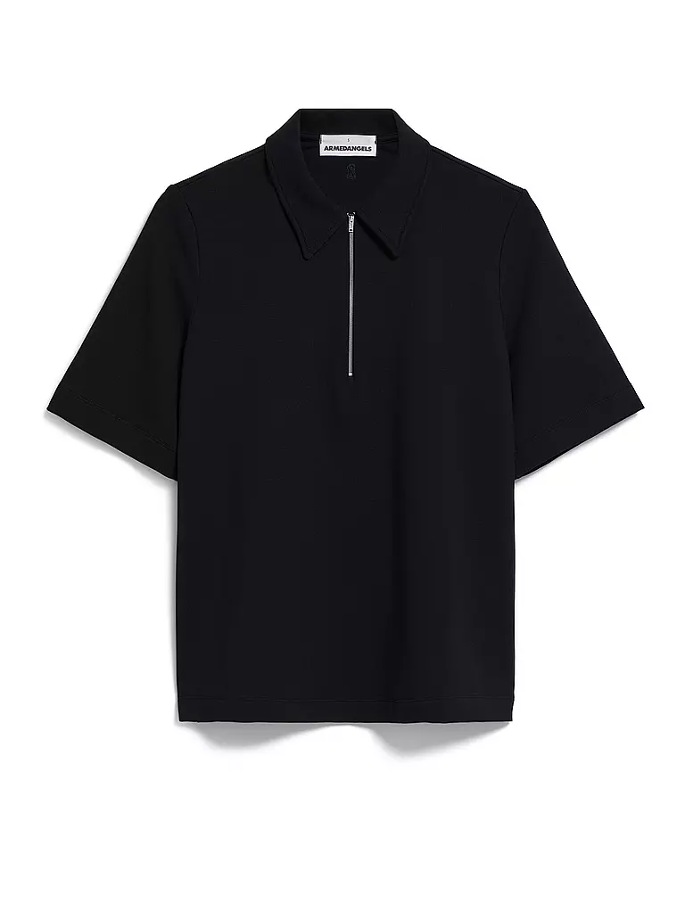 ARMEDANGELS | Poloshirt MARIAA GUADALUPE | Noir