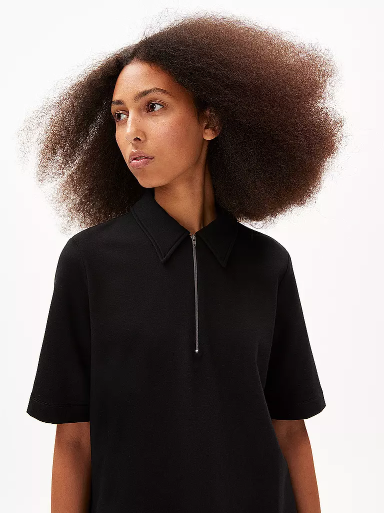 ARMEDANGELS | Poloshirt MARIAA GUADALUPE | Noir