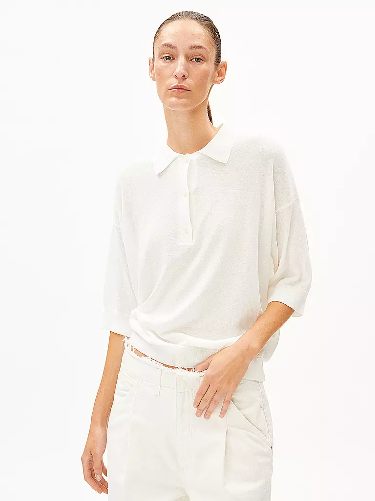ARMEDANGELS | Poloshirt SELIAA | Crème