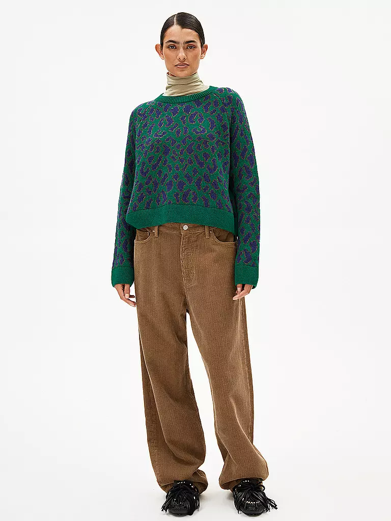 ARMEDANGELS | Pull DILIRIAA LEOPAA | grün