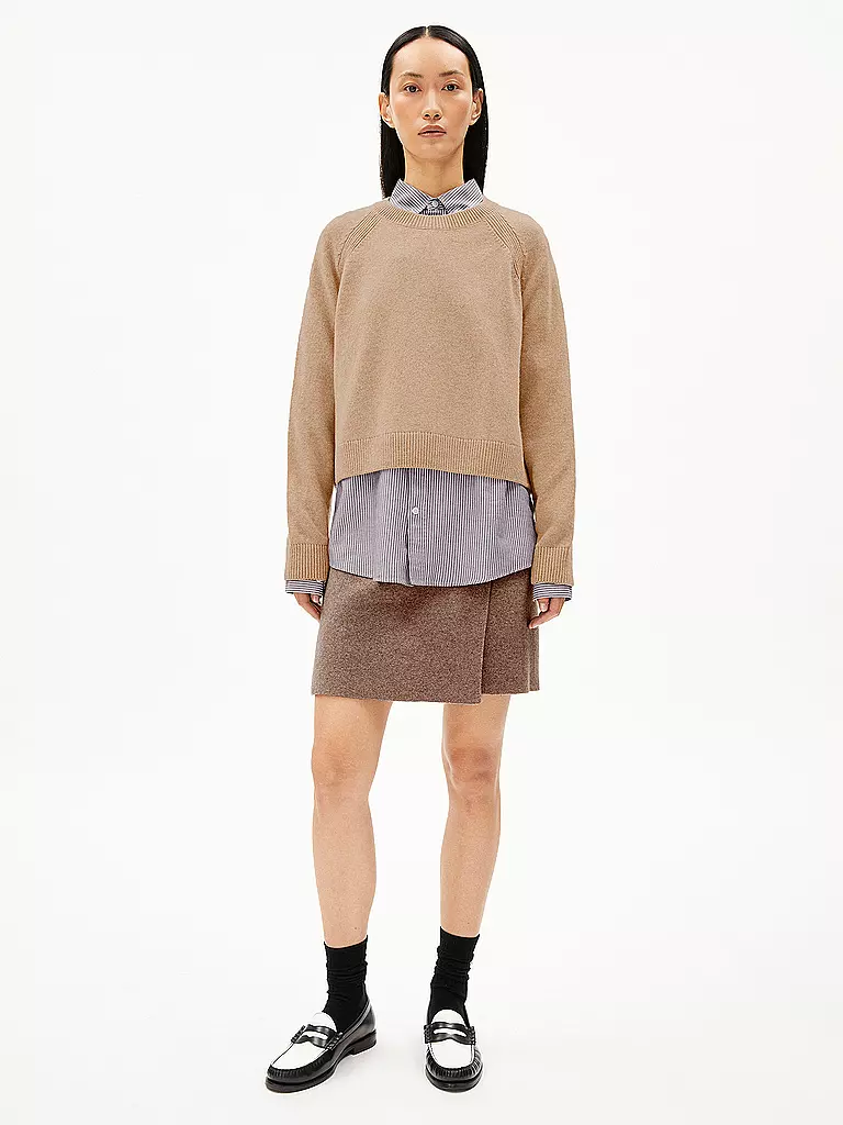 ARMEDANGELS | Pull DILIRIAA REGLANA | camel