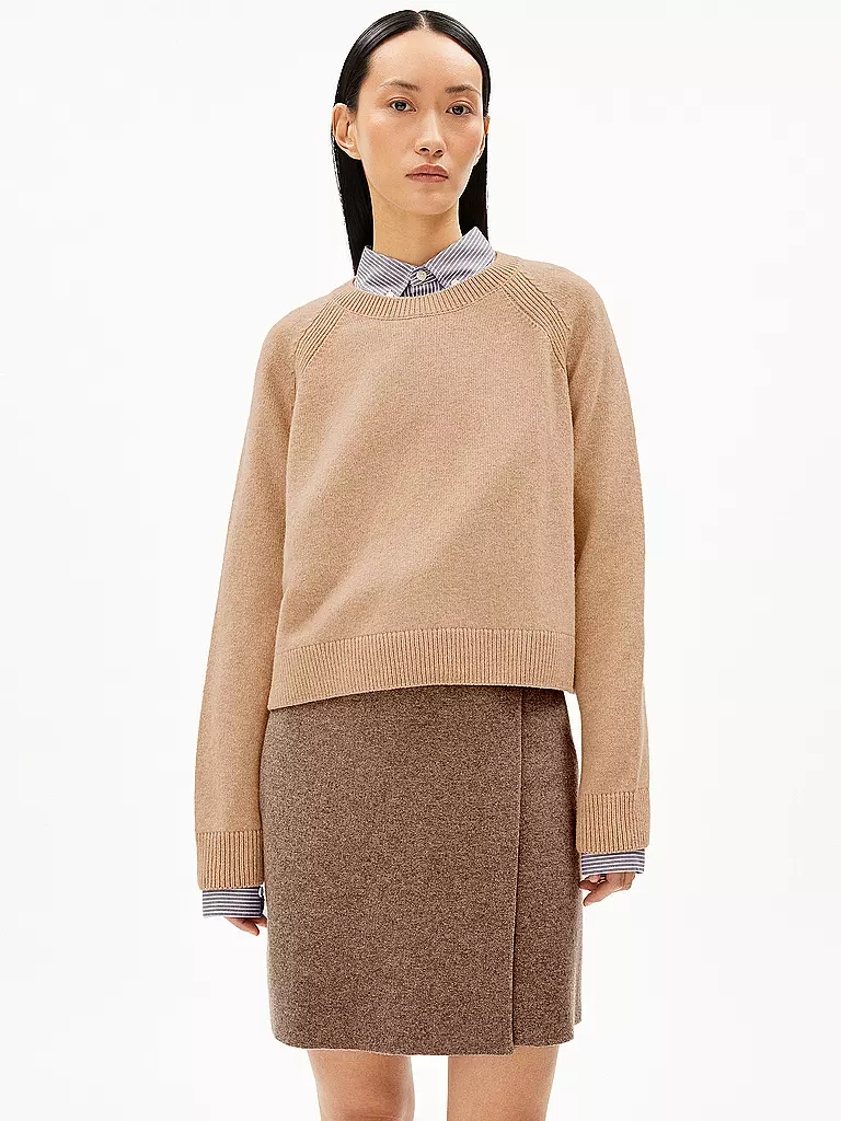 ARMEDANGELS | Pull DILIRIAA REGLANA | camel