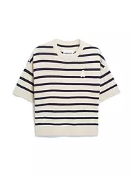 ARMEDANGELS | Pullover LIZAA LINO STRIPES | Bleu foncé