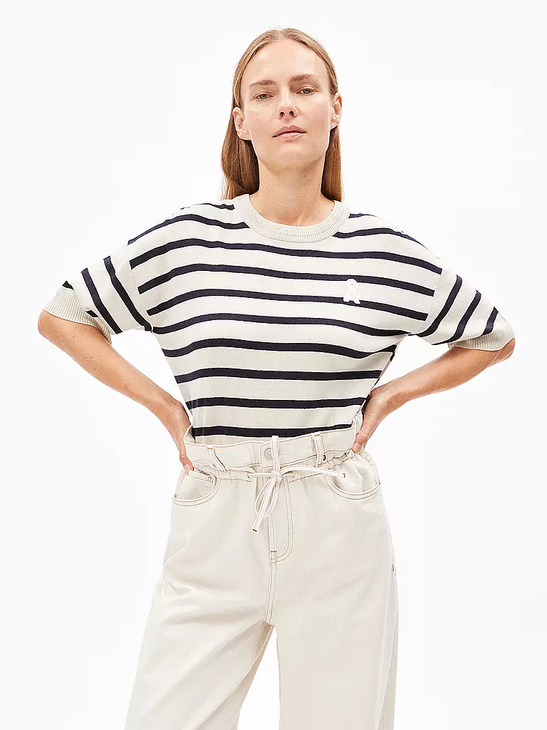 ARMEDANGELS | Pull LIZAA LINO STRIPES | 