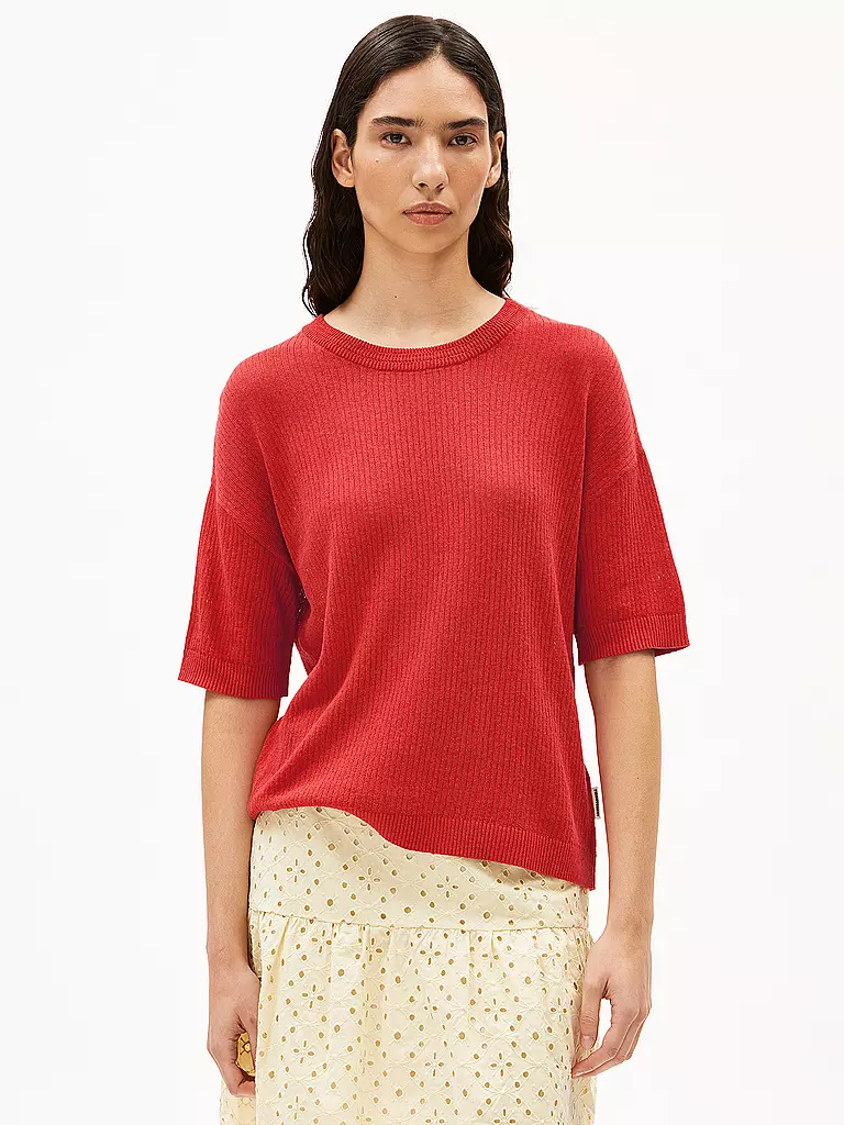 ARMEDANGELS | Pull LIZAA LINO | rot