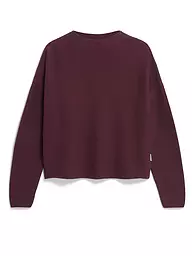 ARMEDANGELS | Pullover MERINAA | Rouge foncé