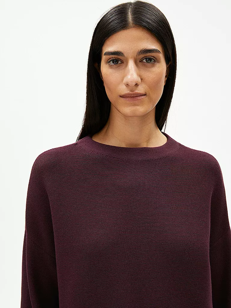 ARMEDANGELS | Pull MERINAA | dunkelrot