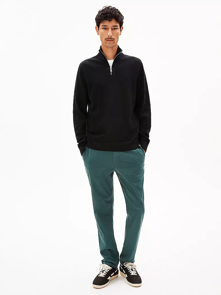 ARMEDANGELS | Pull Troyer FAABES | schwarz