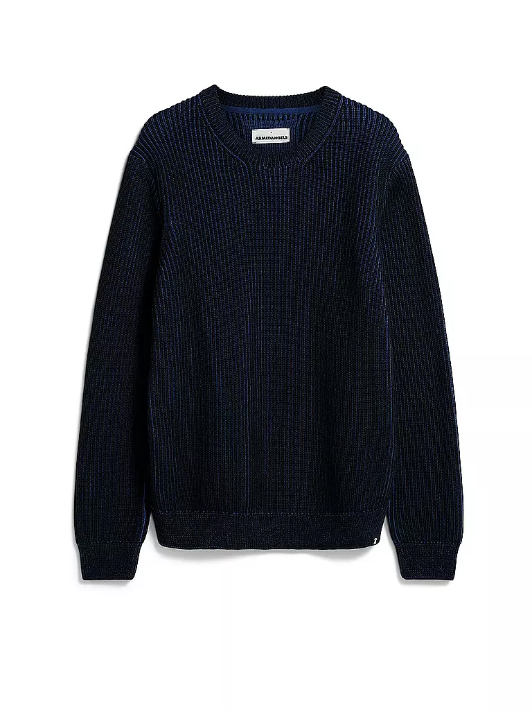ARMEDANGELS | Pullover ANDRAAS  | Bleu foncé