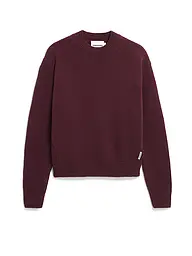 ARMEDANGELS | Pullover BALBAA | Rouge foncé