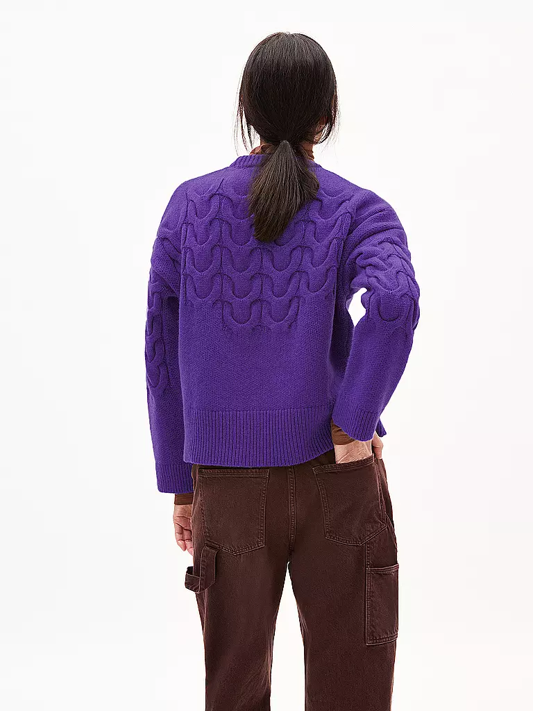 ARMEDANGELS | Pullover BRUNAA CABLE | Lilas