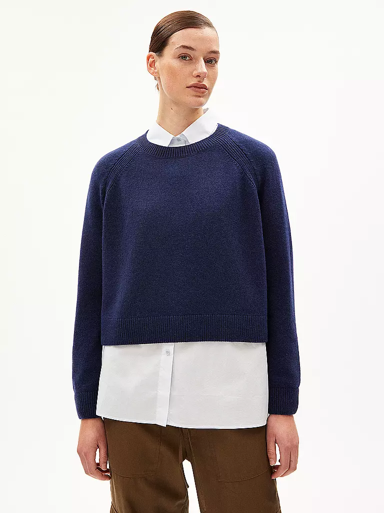 ARMEDANGELS | Pullover DILIRIAA REGLANA | Bleu