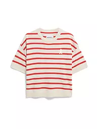 ARMEDANGELS | Pullover LIZAA LINO STRIPES | Rouge