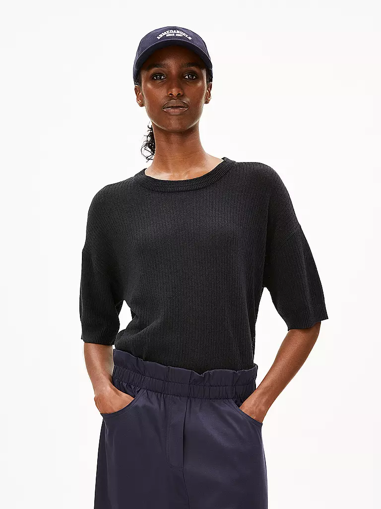 ARMEDANGELS | Pullover LIZAA LINO | schwarz