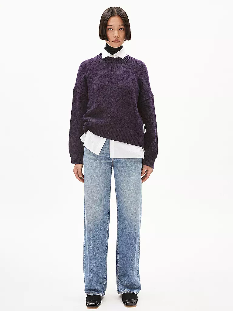 ARMEDANGELS | Pullover SADNAA | Bleu foncé