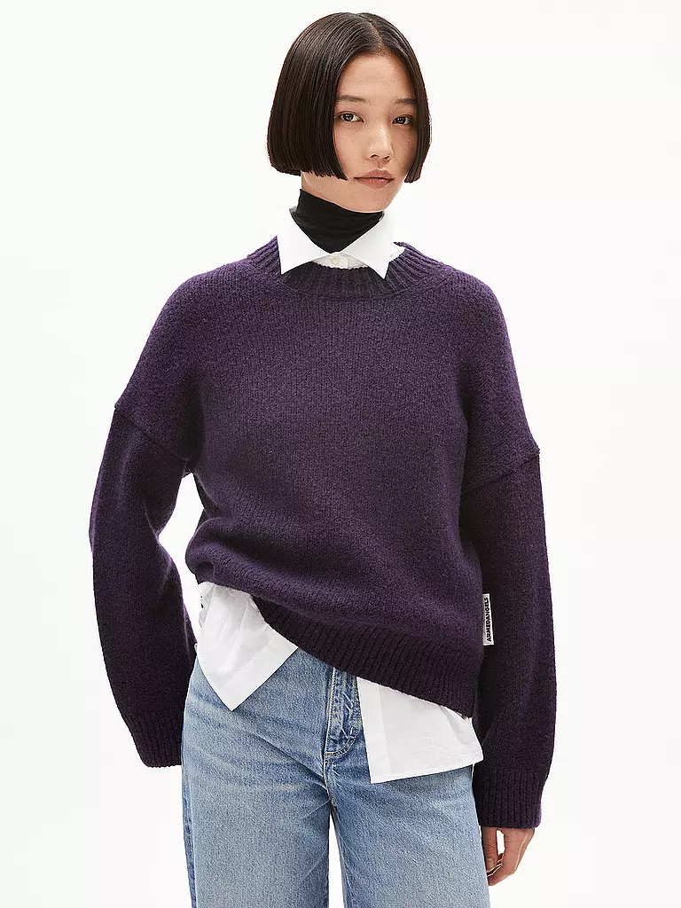 ARMEDANGELS | Pullover SADNAA | Bleu foncé