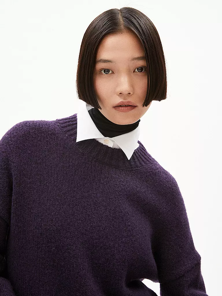 ARMEDANGELS | Pullover SADNAA | Bleu foncé