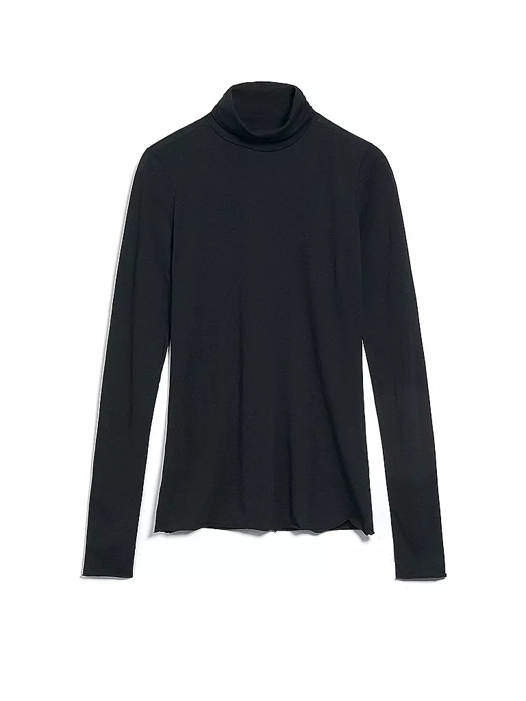 ARMEDANGELS | Rollkragenshirt MALANAA  | Noir