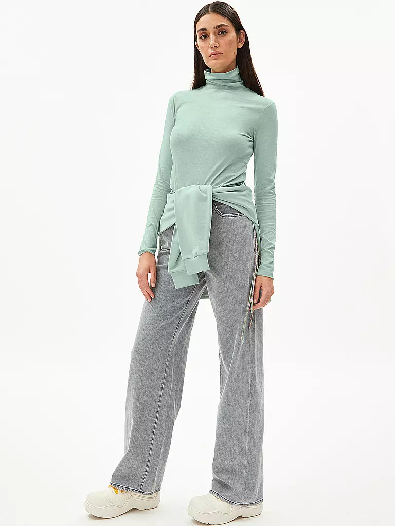 ARMEDANGELS | Rollkragenshirt MALANAA  | Menthe