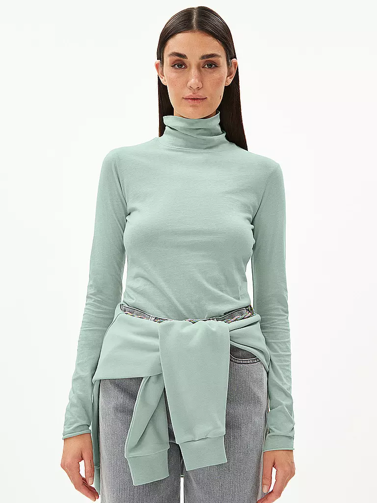 ARMEDANGELS | Rollkragenshirt MALANAA  | Menthe