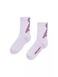 ARMEDANGELS | Chaussettes SAAMUS pigment bleu-vert cendré | Lilas