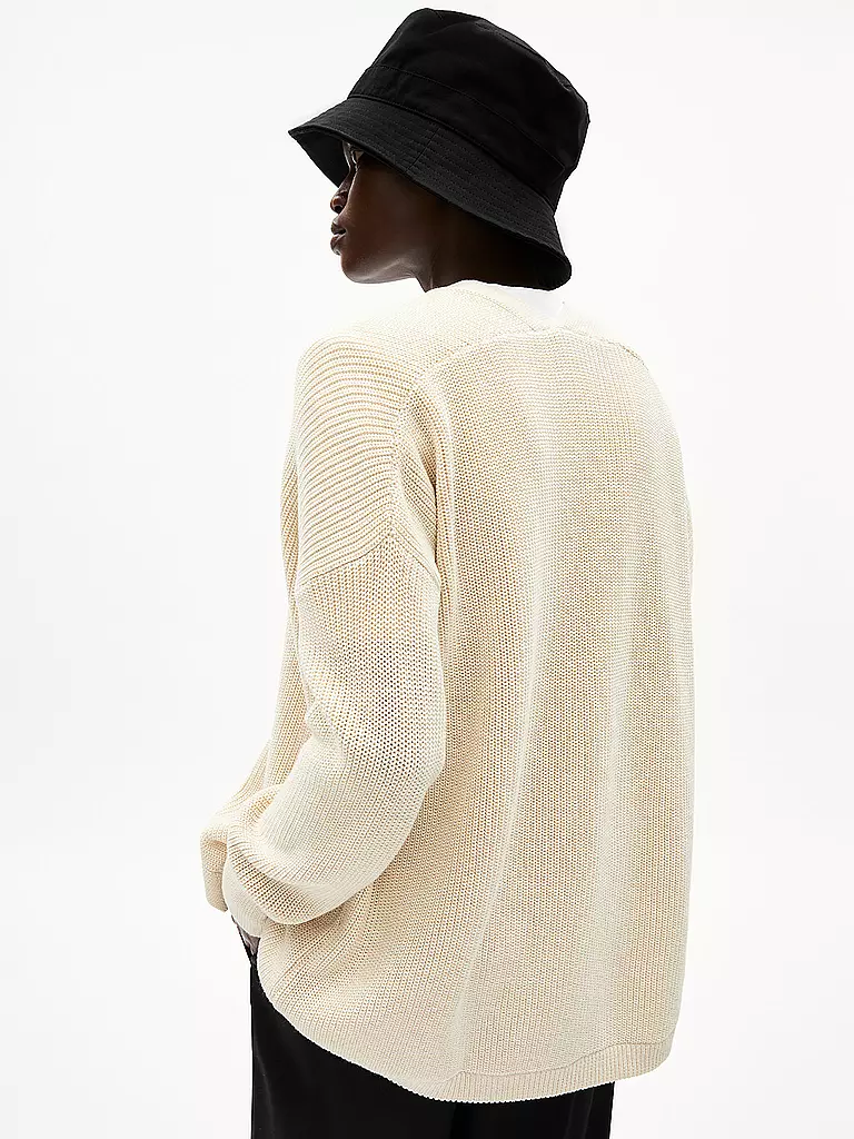 ARMEDANGELS | Strickjacke  Loose Fit VIDANAA | Crème
