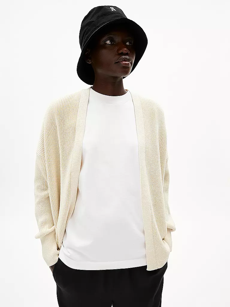 ARMEDANGELS | Strickjacke  Loose Fit VIDANAA | Crème