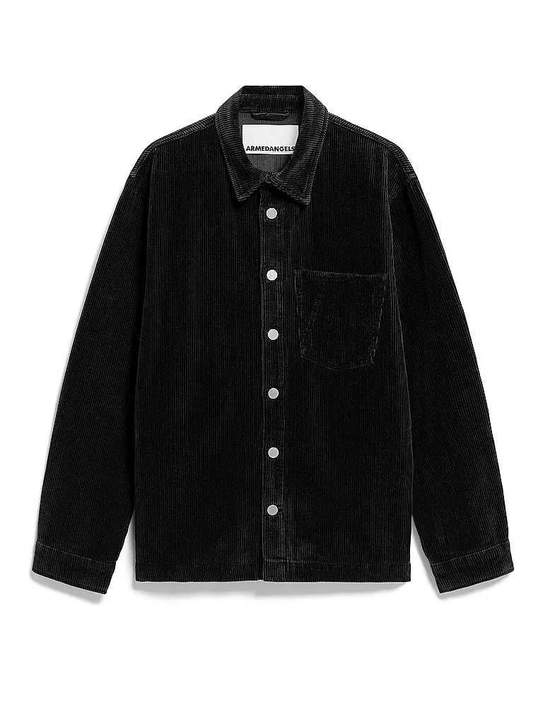 ARMEDANGELS | Surchemise YUNAAI CORDUROY | schwarz