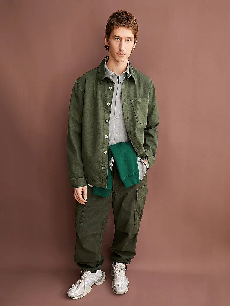 ARMEDANGELS | Surchemise YUNAAI CORDUROY | olive