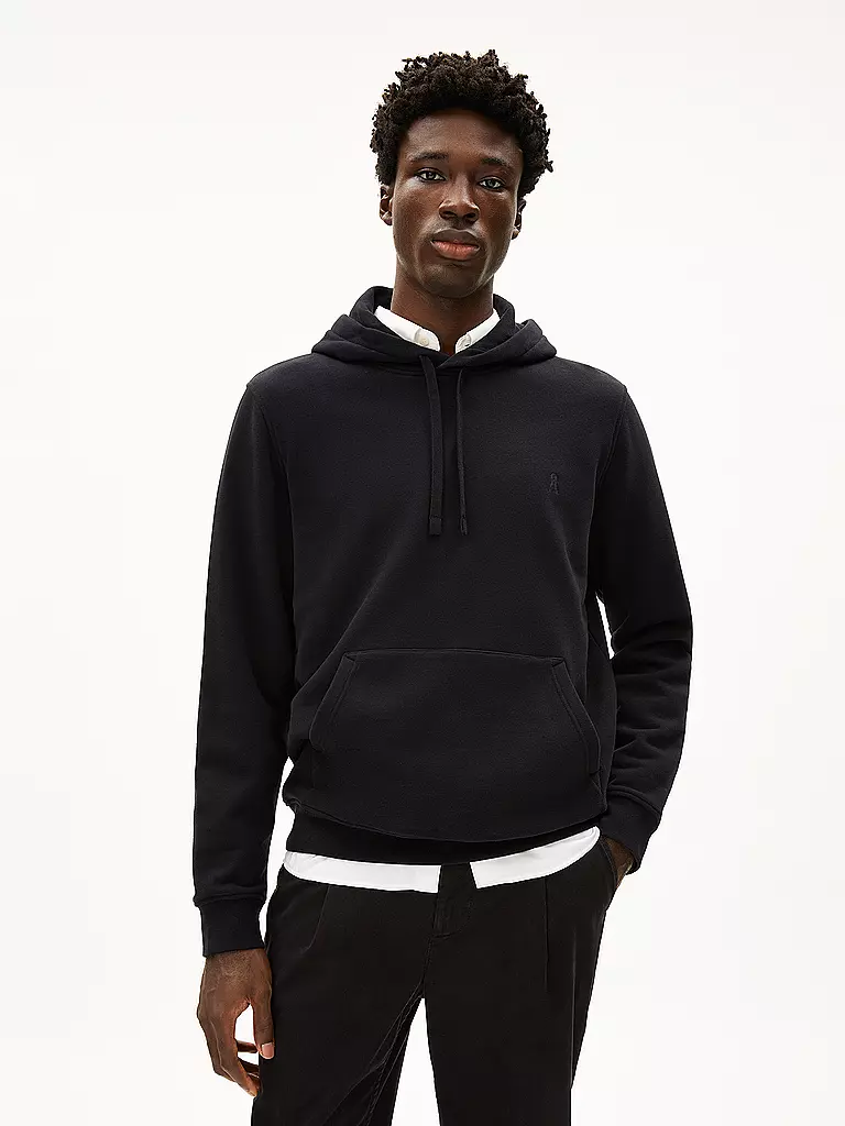 ARMEDANGELS | Sweat à capuche - Hoodie PAARLO LOOP | schwarz