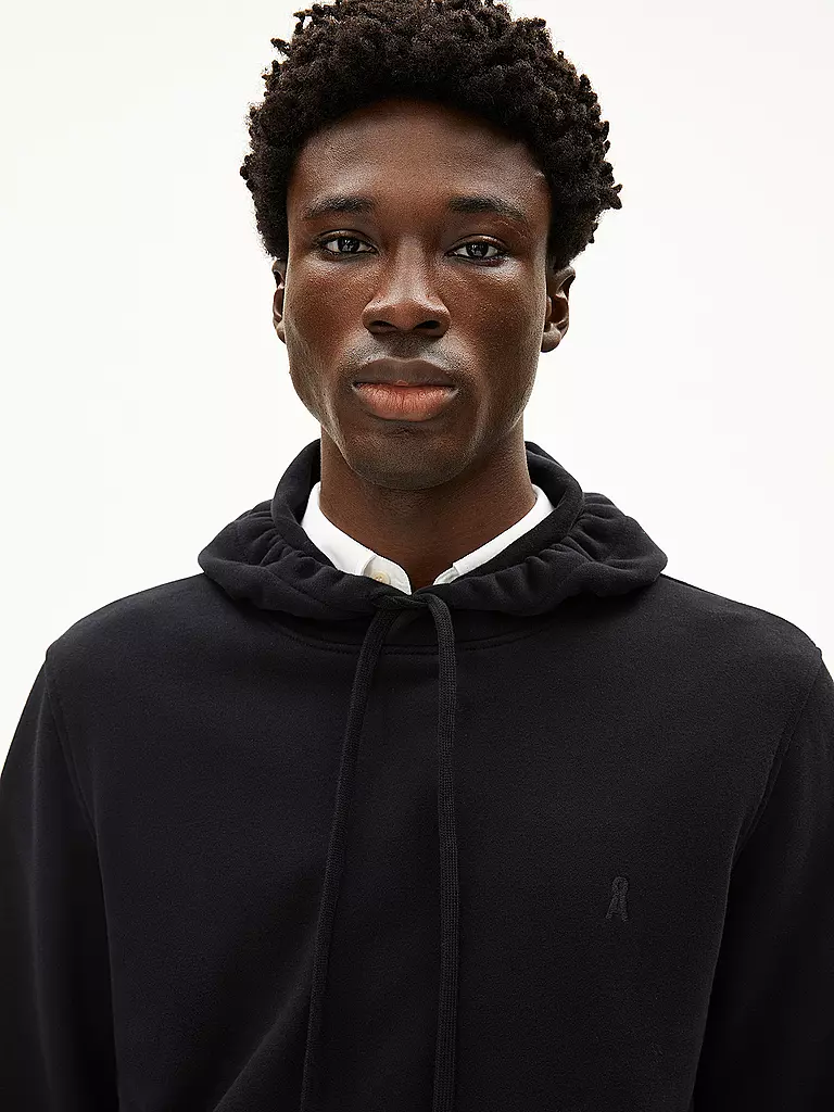 ARMEDANGELS | Sweat à capuche - Hoodie PAARLO LOOP | schwarz