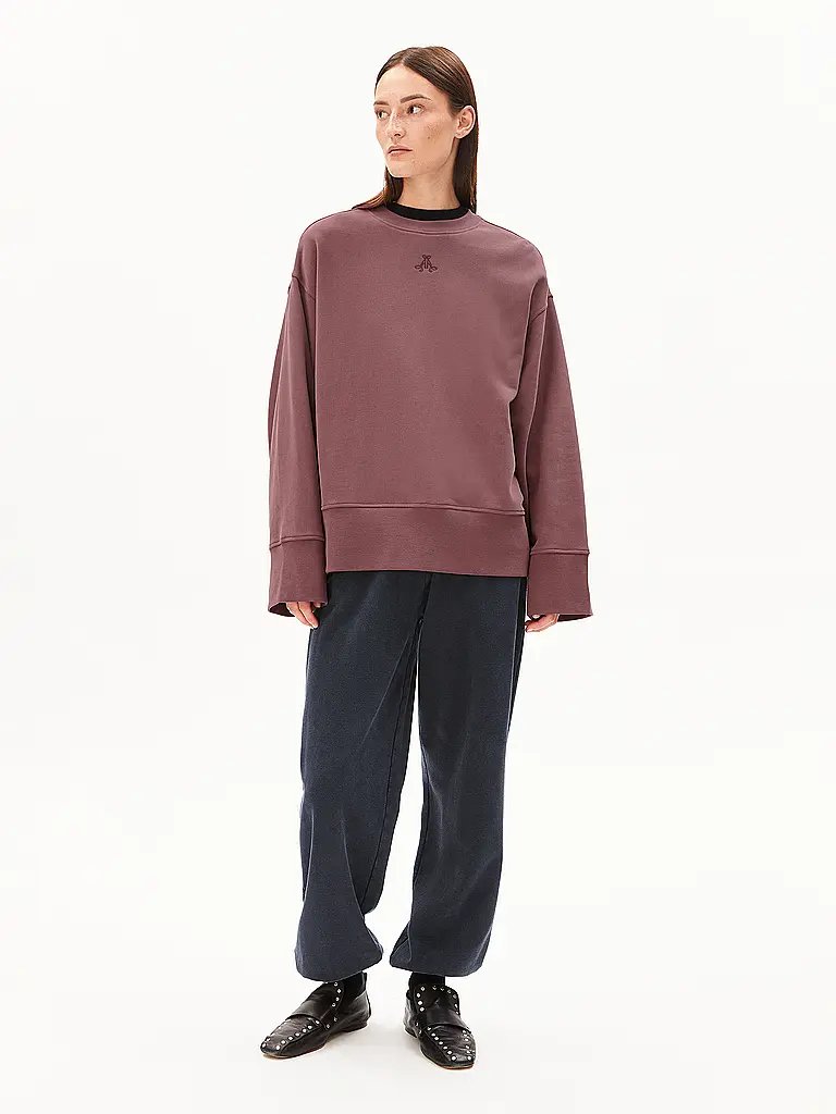 ARMEDANGELS | Sweat ANWAA | braun