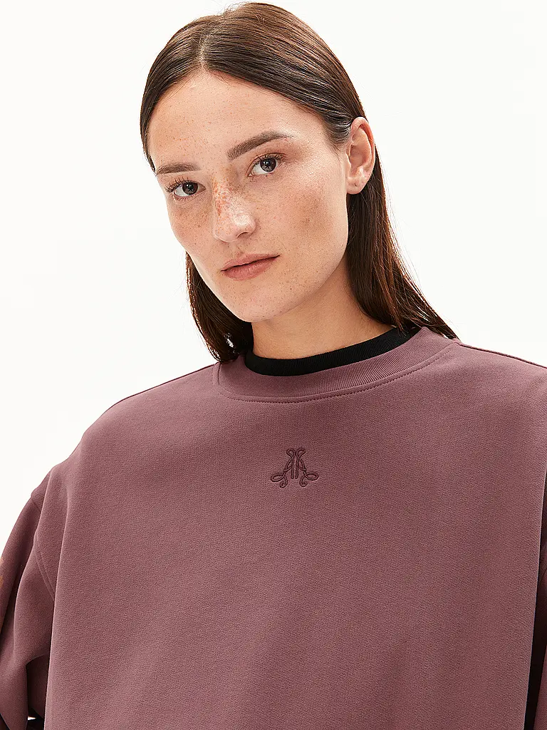 ARMEDANGELS | Sweat ANWAA | braun
